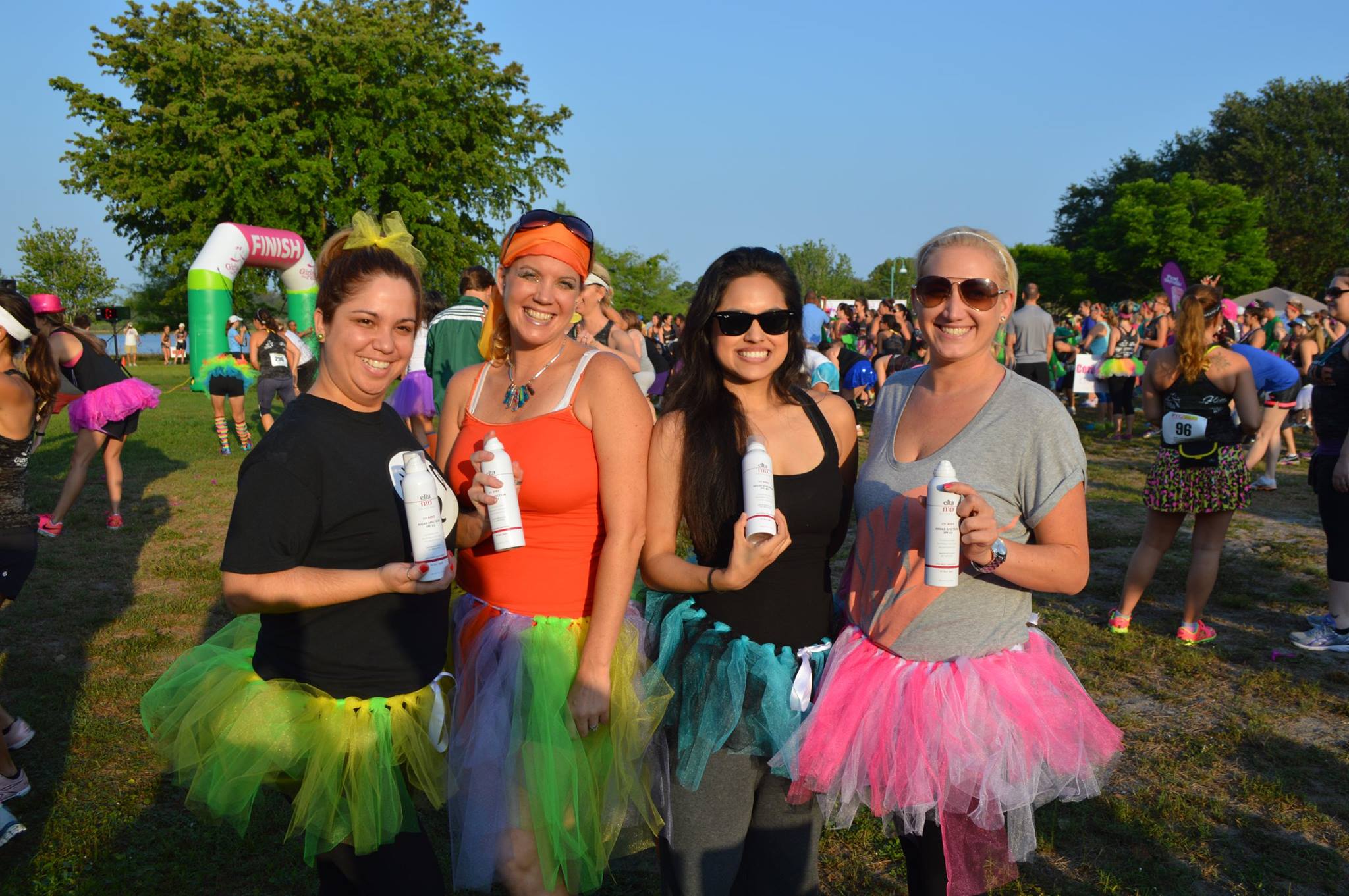 Supporting Girls on the Run Glitter 5K