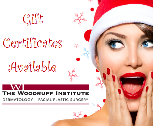 Give the gift of beautiful skin with a Woodruff Institute Gift Certificate!<